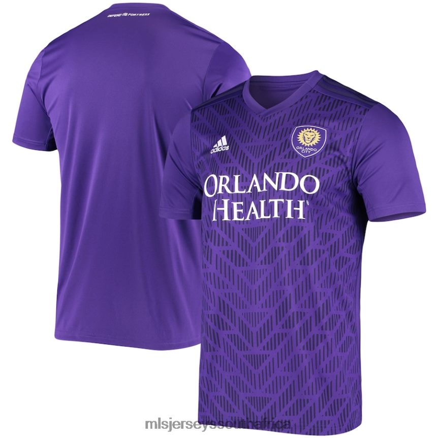 Jersey ZA MLS Jerseys Men Orlando City SC Adidas Purple 2020 Replica Blank Primary AEROREADY Jersey N2DDV8641